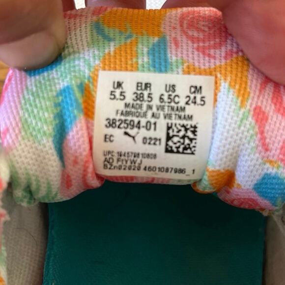 Puma RS-Fast Flower Aura Running System Athletic Sneaker  6.5 C/8.5 Womens Shoe - Picture 4 of 8